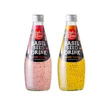 에스제이서진 럭시암 바질시드 플레이버 2종 (리치+망고) 290ml x 24ea
