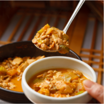 푸짐한 건더기 많은 가정간편식 혼밥 자취음식 즉석국 즉석탕 7종, 청국장찌개 350g