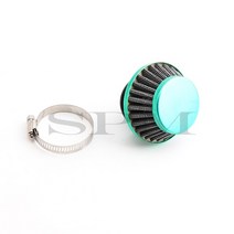 오토바이 필터35mm 가스 전동 자전거 푸시 미니 모토 포켓 바이크 ATV 쿼드 4 휠러 부품 용 에어 필터 클리, 21 44mm-Green