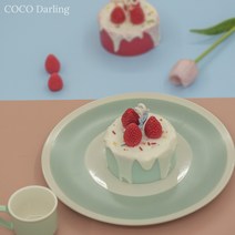 (DIY세트) 케이크캔들 소이 캔들 향초 만들기 키트 퇴사 쓸데없는 선물 석고방향제, 핑크색