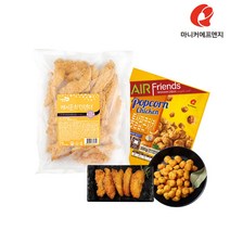 마니커에프앤지 케이준치킨텐더 1kg + 통살팝콘치킨 300g, 단품