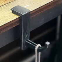 PC방 모니터 헤드셋걸이 책상 후크고리 신발장 우산거치대 1P