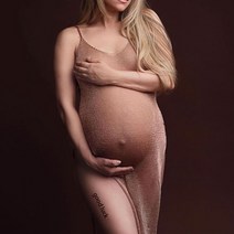 만삭 촬영 원피스 주수 셀프 임산부 만삭사진 임부복 빅사이즈 임신 드레스 사진 사진