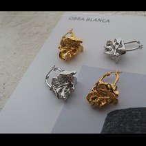 유니크 트래쉬 볼드 귀걸이 김나영ST