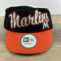 New Era 마이애미 말린스 클래식 MLB 뉴에라 스냅백 모자 브랜드 성인 원사이즈