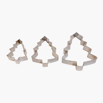 베이킹얌 스텐쿠키커터 크리스마스트리3종