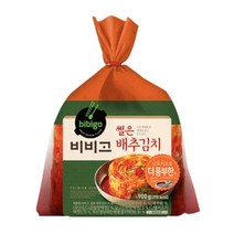 CJ더마켓 집반찬 집밥 가정식 자취템 탑티어 비비고 썰은배추김치 더풍부한맛 배추 총각 열무 국산 업소용 김치 900G, 8개