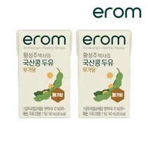 이롬 황성주 박사의 무가당 국산콩 두유 140ml, 24팩