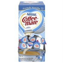커피메이트 커피 크리머 글루텐 프리, 프렌치 바닐라, 50개입, 11ml