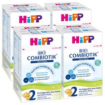 독일 hipp 힙 분유 2단계 무전분 600g, 2개