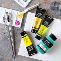 동아측기 [리퀴텍스] 베이직 아크릴 물감 22ml, 500 MEDIUM MAGENTA