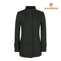 올포유 올포유 여성 심플 울혼방 하이넥 코트 AWCTI7461-816_G
