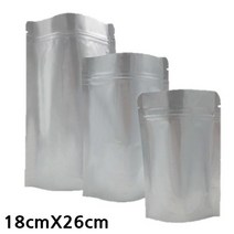 ileum쇼핑^^m은박 스탠드 지퍼백 18cmX26cm 500장 봉지 보관백 포백 봉투 위생백 일회용백medi^^, ab^선택없는, ab^선택없는
