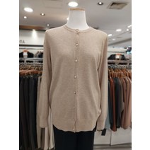 모스코나 MOCK232Z542 금장라운드숏가디건