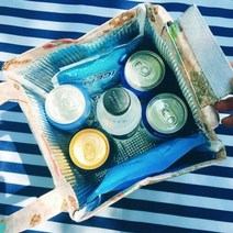 넉넉한 수납공간 토드백 스타일 보냉백 도시락가방, 랜덤색상 1+1+1