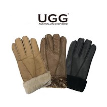 스티칭 풀 그레인 레더 어그 장갑 UGG 3컬러 AS 518006
