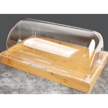 베이커리 진열대 빵 과자 디저트 쿠키 마카롱 쇼케이스 매대 원목 투명, free, 대형더블레이어+투명이중커버