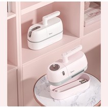 MIDEA 무선 침구청소기 집먼지 진드기살균청소기, 핑크