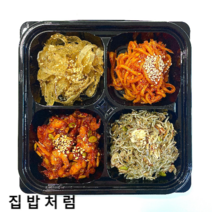[집밥처럼 마른반찬 4종] 쫄깃 촉촉한 고추장진미채무침+매콤달콤 고추장건새우볶음+바삭바삭 멸치볶음+단짠단짠 명엽채 간편한 상차림 엄마손맛 밑반찬, 180g, 1팩
