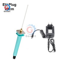스티로폼절단기 자르기 칼 커터폼커터 펜 110V-240V 전기 폴리스티렌 커팅 머신 휴대용 스티로폼 DIY 도구, [04] 20cm EU
