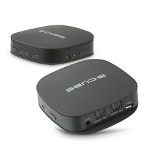 [ezconverter] 에이포트 APT HD 광 블루투스5.0 오디오 무선 송수신기, BTR505, 블랙