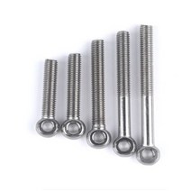 아이볼트 앙카 고리 링 아이너트 스텐 서스 철 M4 M5 M6 M8 M10 M12 M16 5pcs 미터법 스레드 윙 힌지 나사 아이 볼트 스터드 굴절 식 앵커 볼트 pvc 앵커, m8 5개, 80mm