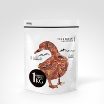 세이프브이투 양많은 1KG 수제간식 오리안심 육포, 없음
