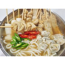 [김씨솜씨] 오뎅탕- 캠핑 부산어묵 꼬치오뎅탕 오뎅탕밀키트 오뎅꼬치+물떡 3인분, 오뎅12P 물떡4P 우동사리 오뎅원액소스
