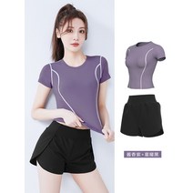 스포츠 정장 여성 2022 새로운 여름 얇은 달리기 피트니스 전문 아침 러닝 넷 레드 퀵 드라이 재킷 요가 슈트