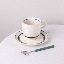 카네수즈 커피잔 홍차잔 받침 세트 예쁜 티컵 소서, 1.에스프레소잔 1set, 블루