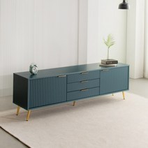 [에보니아] 딘 1800 높은거실장, 핑크