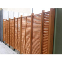 전원주택담장 가림막 휀스 카페 단독주택 테라스, N 한 쌍의 T 브래킷(대형)