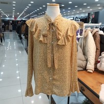 루디샵 잔꽃 리본블라우스