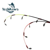 요시가와 솔리드 팁 납작 초릿대 (얼음낚시), 42cm-오렌지(연질)