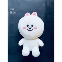 (1+1) 라인프렌즈 코니 봉제인형 25cm, 코니+코니