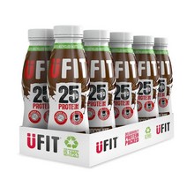 UFIT Chocolate Protein Shake 유핏 초콜릿 프로틴 쉐이크 330ml 10팩