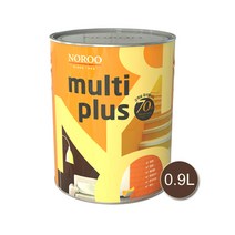 노루페인트 방문 가구용 수성페인트 멀티플러스 0.9L 반광, 월넛