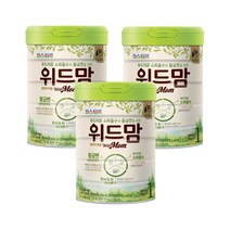 위드맘 무항생제 분유 1단계, 3개, 750g
