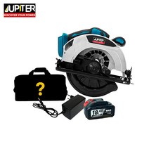 주피터 18V 충전 원형톱 7인치 JDS718P 배터리 툴백 세트, 1개