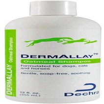 Dechra DermAllay Oatmeal Shampoo for Cats and Dogs 12 oz, 1