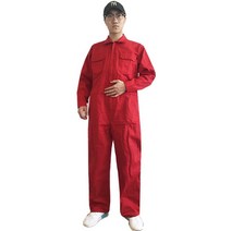 노가다작업복 정비복 방진복 여름작업조끼 남성용 전체 보일러 수트 기계식 보호 원피스 작업복 점프수트 전기 용접 면