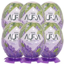 아우라 빅에그 친환경 방향제 라벤더 향 440ml, 6개