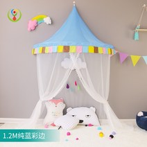 해외 어린이 벽걸이 침대 위 텐트 벽반달 유치원 독서 코너 놀이방 아기 침대 덮개-175702, 03 선인주란 [소]
