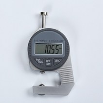 0.01mm 디지털 두께 게이지 대형 LCD 포켓 0.0005 인치 10mm 다이얼 표시기 측정기 스폰지 강판 가죽, 03 Tip Size