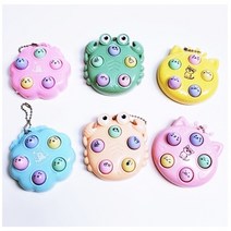 j 2000 미니 두더지게임기 키링 3탄-수동 미니게임기