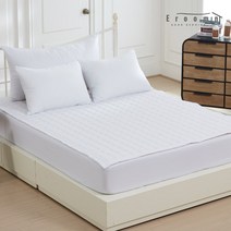 데일리 피치스킨 침대패드 S SS Q, 화이트