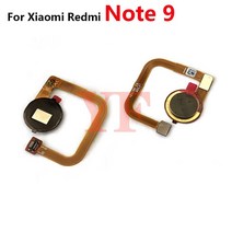 고화질 북 스캐너 양면 스캔 고급 스캔기 Xiaomi Redmi 8 9 Note 8T Pro 홈 버튼 백 터치 ID 스캐너 지문, 05 Note 9 Black