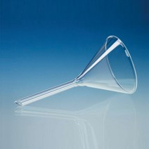 Glass Funnel Plain 유리 깔때기 125mm 150mm, Φ150mm