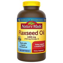 Nature Made 아마씨 오일 1400 mg 300 소프트젤