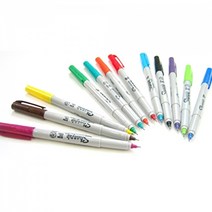 샤피 Ultra Fine 유성펜 12색 낱색(SF37113~), 블루